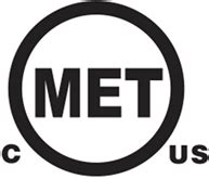 MET認証マーク — 当機構でのMET認証取得業務のご案内