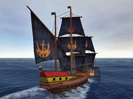 大航海时代 Online 攻略百科：军用大型多功能北欧帆船 - 巴哈姆特