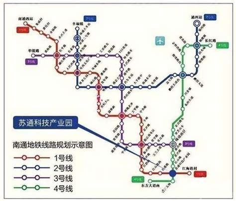 南通地铁4号线规划图,如皋地铁线规划图,南通地铁规划图_大山谷图库
