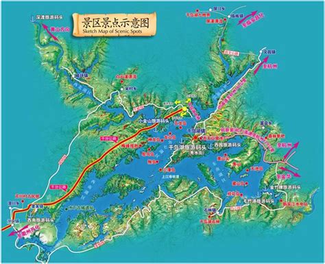 千岛湖环湖自驾游路线 含高清图和攻略_旅泊网