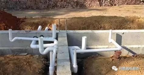 农村建房排水管预埋图,农村自建房水电安装图_大山谷图库