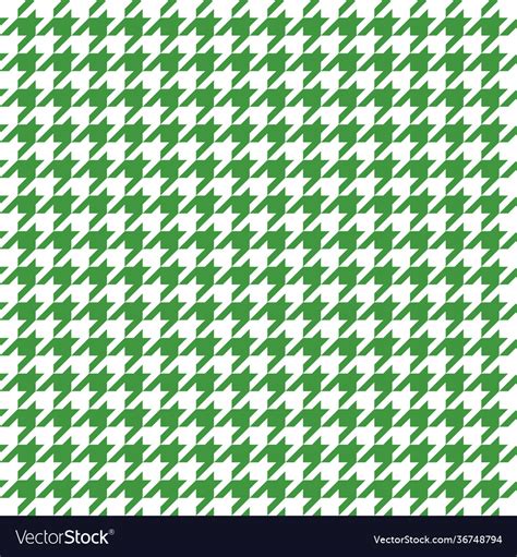 Goose foot st patricks day pattern Royalty Free Vector Image
