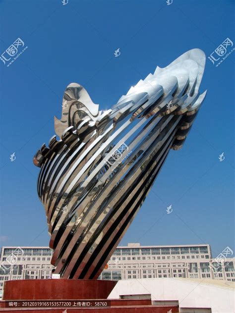 内蒙古赤峰市,标志性雕塑,都市风光,建筑摄影,摄影素材,汇图网www.huitu.com