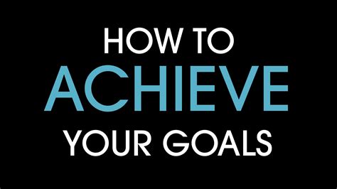 A New Way to Think About How to Achieve Your Goals | Advisorpedia