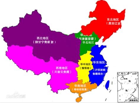 中国七大地理分区的.shp文件 - 区域经济学 - 经管之家(原人大经济论坛)
