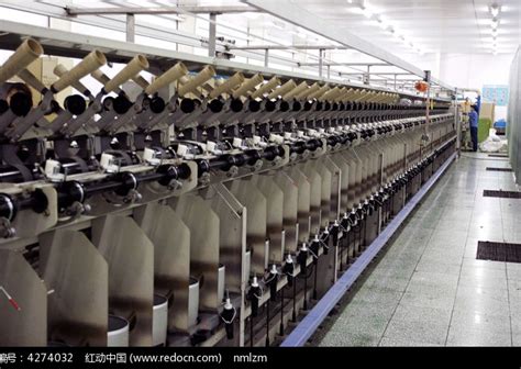 纺织车间现代化纺织机高清图片下载_红动网