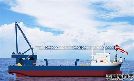润邦海洋3000吨自航全回转起重船顺利开工 - 在建新船 - 国际船舶网