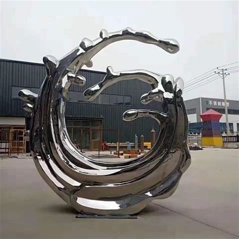 不锈钢飘带雕塑-城市公共艺术不锈钢飘带雕塑今日推荐_w13927702320-站酷ZCOOL