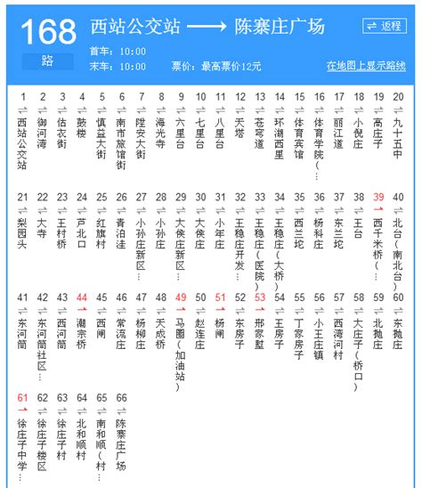 天津公交168路图册_360百科