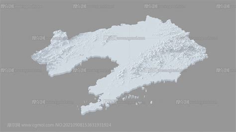 辽宁三维地图,辽宁3d地图,辽宁省山脉地形地图3D模型_其他场景模型下载-摩尔网CGMOL