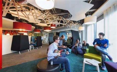 Google 加州个性办事处-设计案例-建E室内设计网