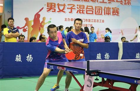 集美区27支队伍角逐职工乒乓球团体赛奖牌 -集美报 - 东南网