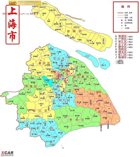 上海市行政区划图最新版下载-上海市行政区划图高清版大图 - 极光下载站