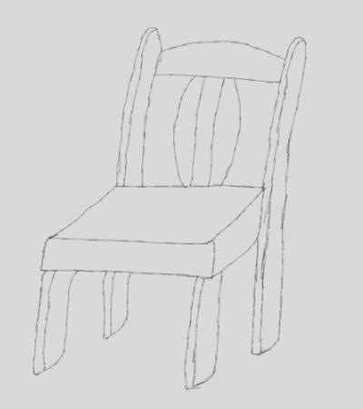 椅子的画法_露西学画画