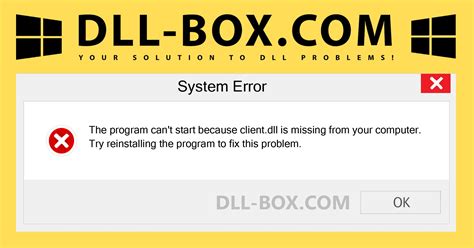 How to Fix Client.dll Not Found or Missing Errors