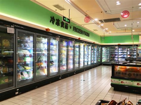 超市冷藏食品区,零售百货,各行各业,摄影素材,汇图网www.huitu.com
