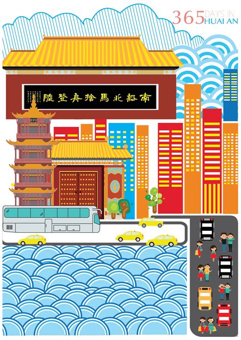 老淮安 新城市|平面|海报|zhoujianan96 - 原创作品 - 站酷 (ZCOOL)