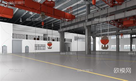 工厂车间模型图|三维|建筑/空间|谷建伟_原创作品-站酷ZCOOL