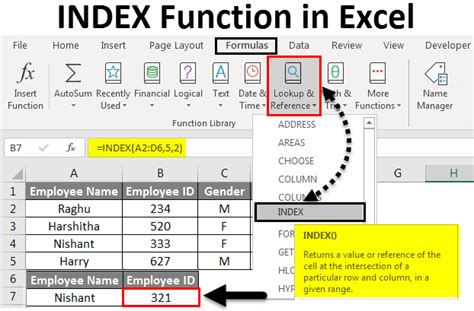 INDEX Function in Excel | How to Use INDEX Function in Excel?