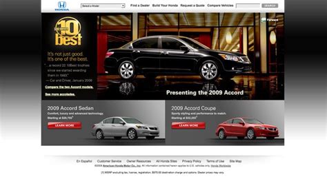 30个顶级汽车品牌网站设计欣赏 - 第一视觉