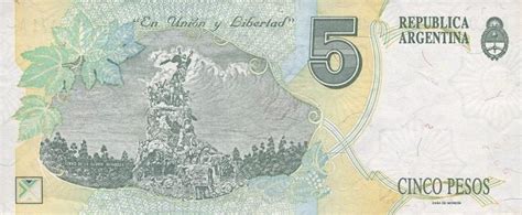 阿根廷 5比索 1992.-世界钱币收藏网|外国纸币收藏网|文交所免费开户（目前国内专业、全面的钱币收藏网站）