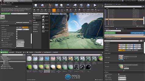 UE5虚幻引擎自然VFX视觉效果大师级制作视频教程 - 游戏开发教程 - 人人CG 人人素材 RRCG