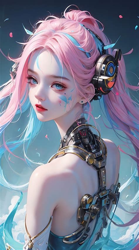 机甲少女图片