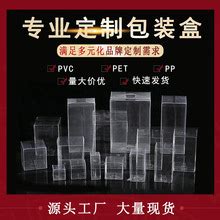 塑料盒子_厂家现货透明pvc盒子 pet包装盒 磨砂斜纹定制 - 阿里巴巴