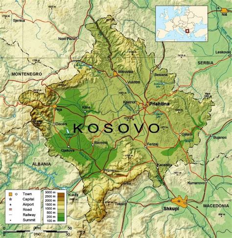 被肢解后的塞尔维亚高清地图|科索沃|塞尔维亚|贝尔格莱德_新浪新闻
