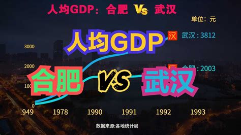 合肥和武汉的差距有多大？两地历年人均GDP对比，差距越来越小|合肥|人均GDP|武汉_新浪新闻