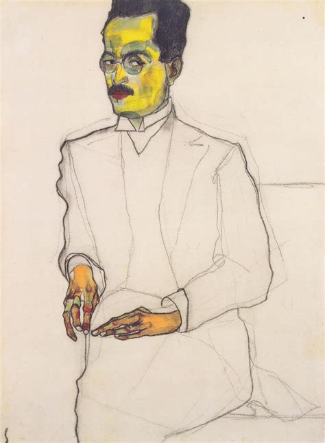 在世界疫情中丧生的天才画家席勒，爱画死亡主题，去世时年仅28岁__凤凰网
