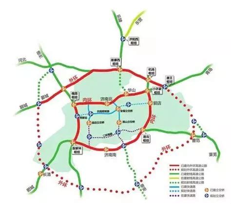济南南绕城高速扩建工程选址公示：全长34公里，双向八车道__财经头条