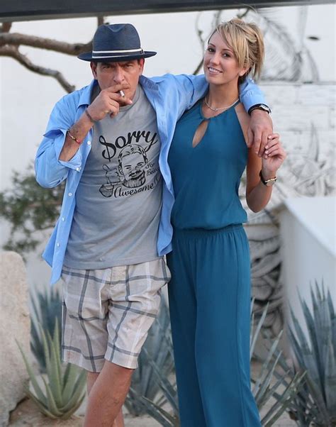 Semi-Exclusive... Charlie Sheen Locking Lips With His New Lady Brett ...