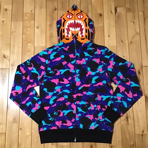 Bape BAPE × KID CUDI Tiger full zip hoodie | Grailed