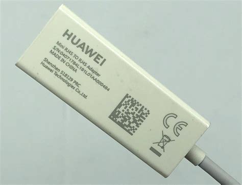 华为迷你千兆网卡拆解教程 Mini RJ45 TO RJ45 Adapter 10/100/1000 Mbps Gigabit Ethernet HuaWei MateBook B3-410 ...