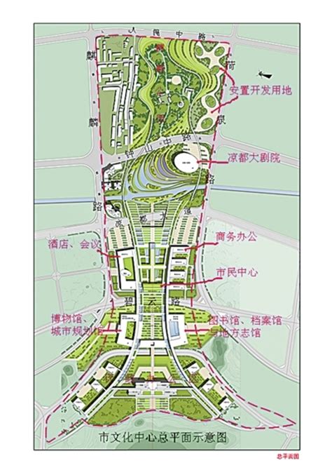 六盘水凤凰山城市综合体景观设计概念方案-定鼎园林