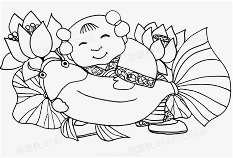 手绘卡通春节一家人买年货免抠元素PNG图片素材下载_春节PNG_熊猫办公