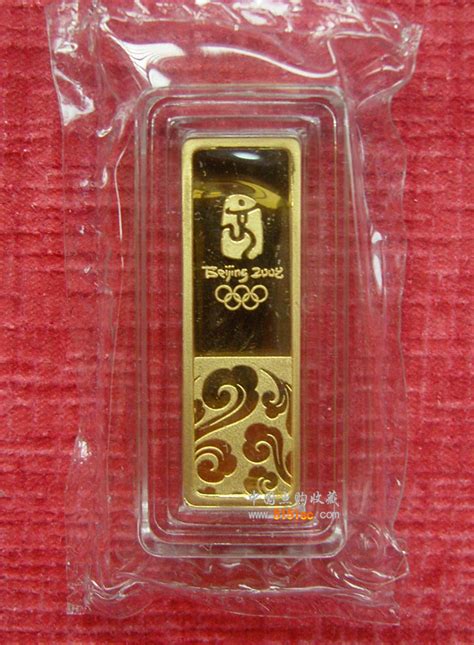 第29届奥林匹克运动会火炬接力纪念金银条（15g金+50g银） - 点购收藏网