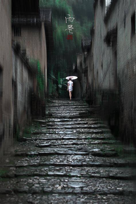 雨巷图片壁纸,雨巷图片油纸伞,雨巷图片配图(第2页)_大山谷图库