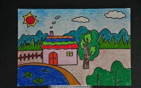 4儿童简笔画画家乡 儿童简笔画画家乡的美 | 抖兔教育