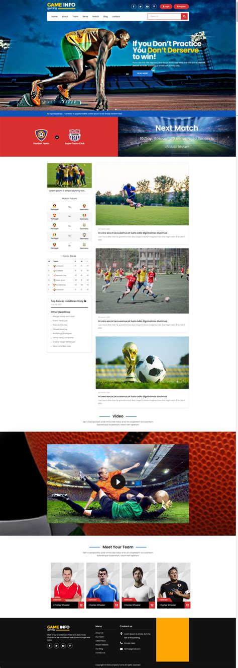 足球网站设计，足球资讯网站源码_墨鱼部落格