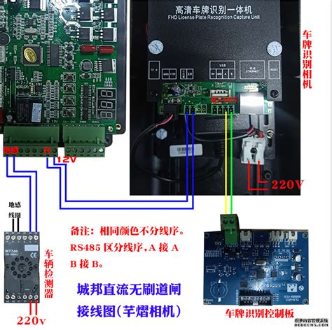 大总结，道闸与人行通道接线图-接线图网