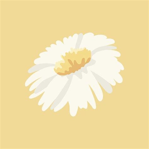 Daisy clipart, white flower illustration | Free Photo Illustration ...