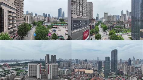 武汉汉正街街景景观高清图片下载_红动网