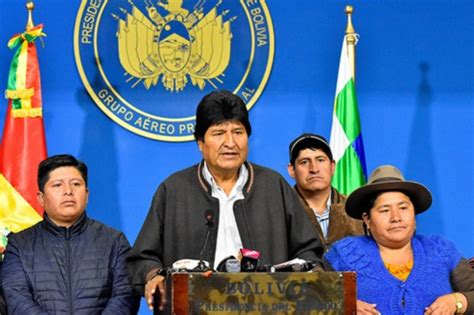国内抗议冲突持续，玻利维亚总统、副总统相继宣布辞职_荔枝网新闻