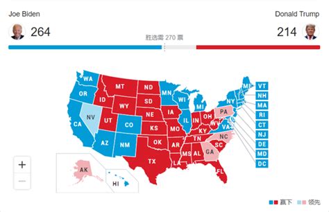 2020美国大选公布结果时间 美国大选最新计票数据实况播报_第一金融网