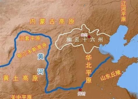 燕云十六州地图图片