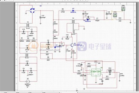 分享一个电动车12V转换器UC3845电路图，简单分析工作原理 - 电源/充电器 数码之家