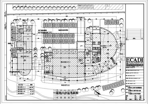无锡工商局大楼全套建筑设计cad施工图（甲级设计院设计）_土木在线