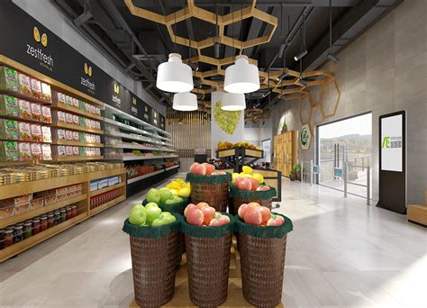 饮料超市便利店设计案例-杭州众策装饰装修公司